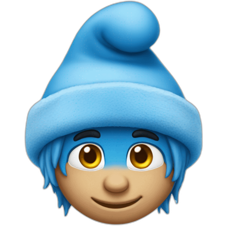 Smurf emoji emoji