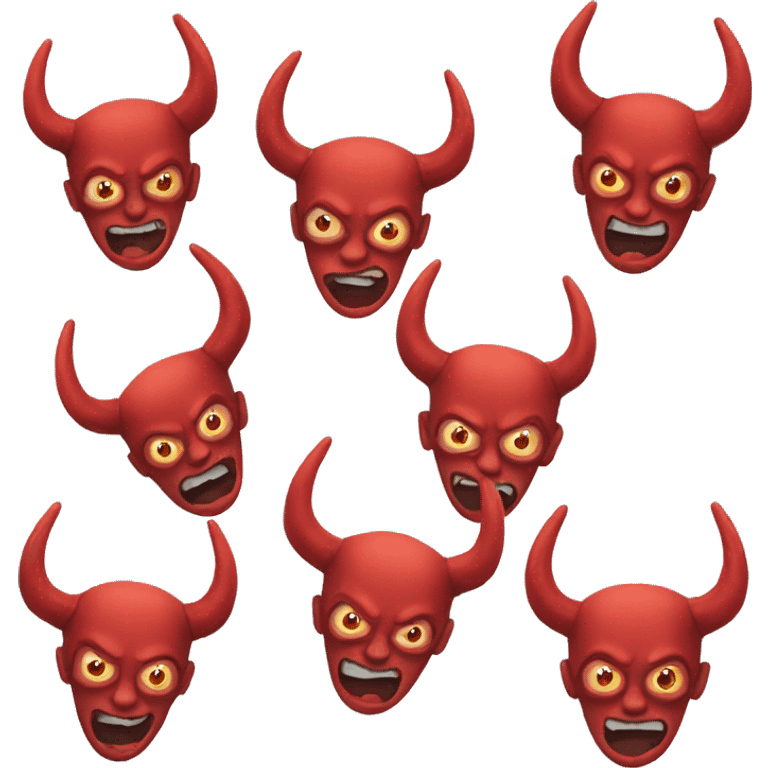 Devil horns  emoji