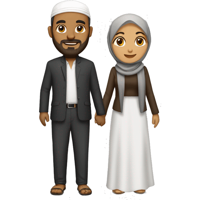 Muslim couple emoji