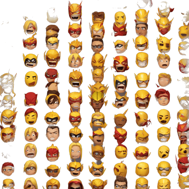 the flash crazy emoji