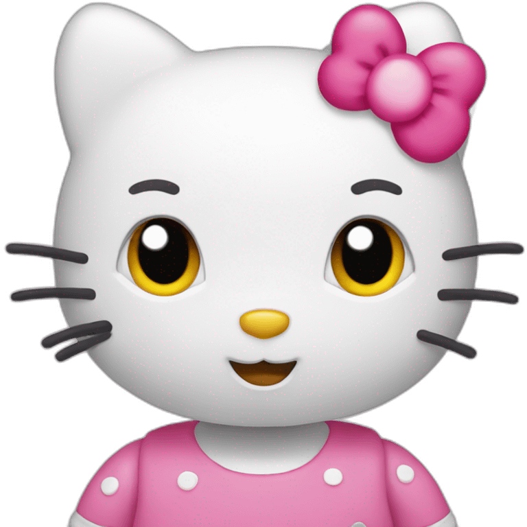 Hello kitty emoji