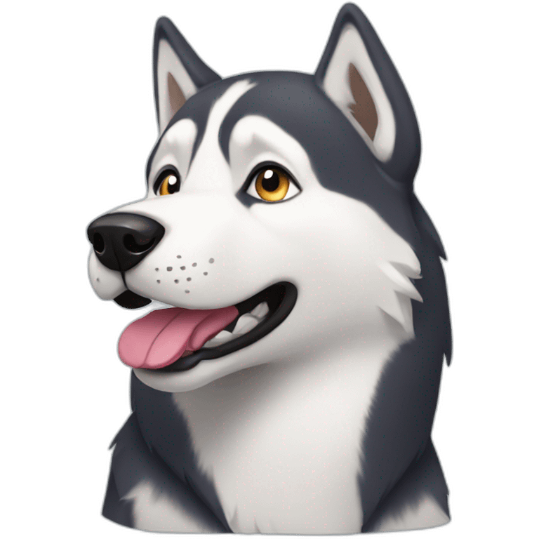 Husky emoji