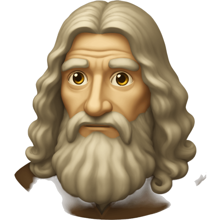 Leonardo da Vinci emoji