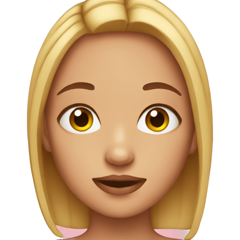 girl with acne emoji