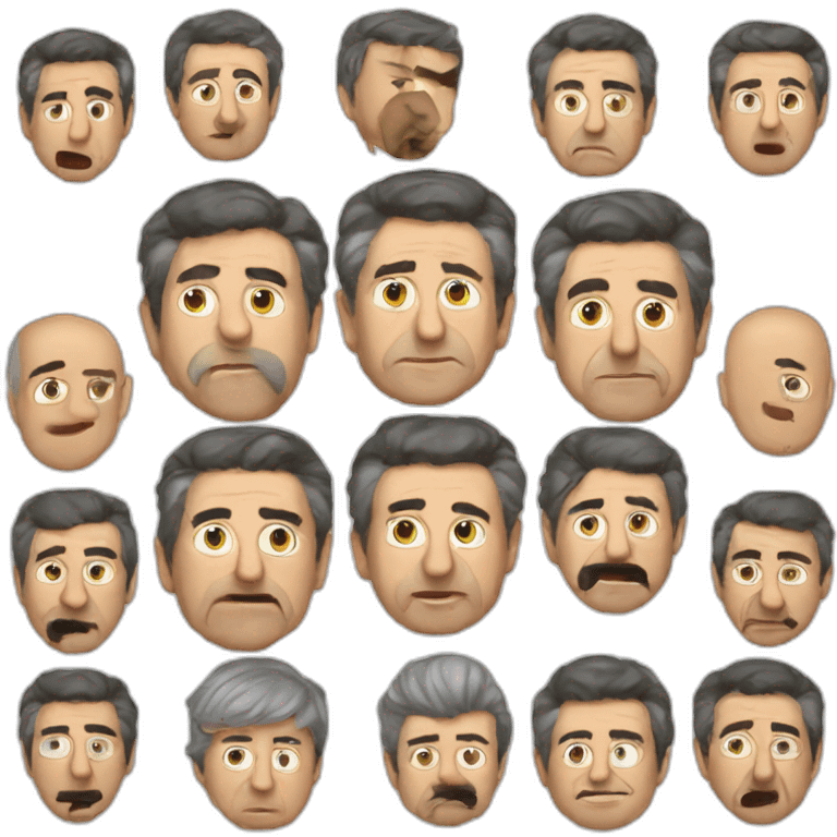 Zemmour insult Melenchon emoji