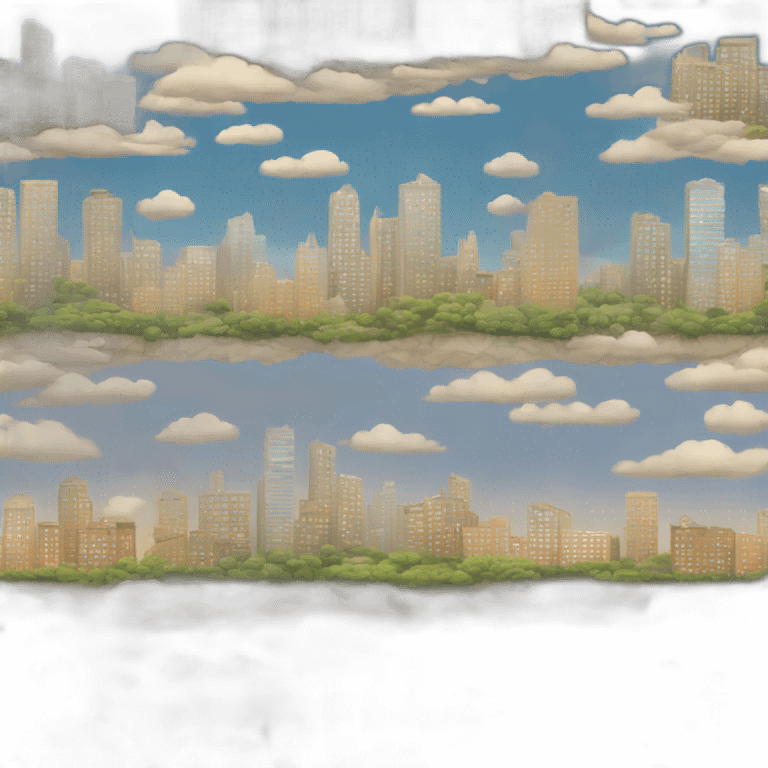 Cityscape skyline day sky emoji