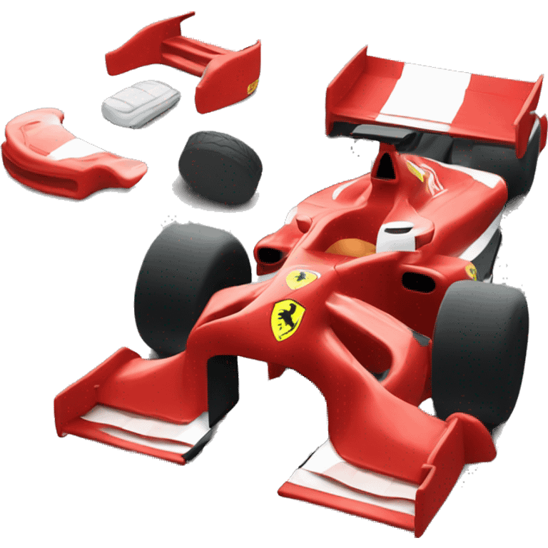 Ferrari f1 emoji