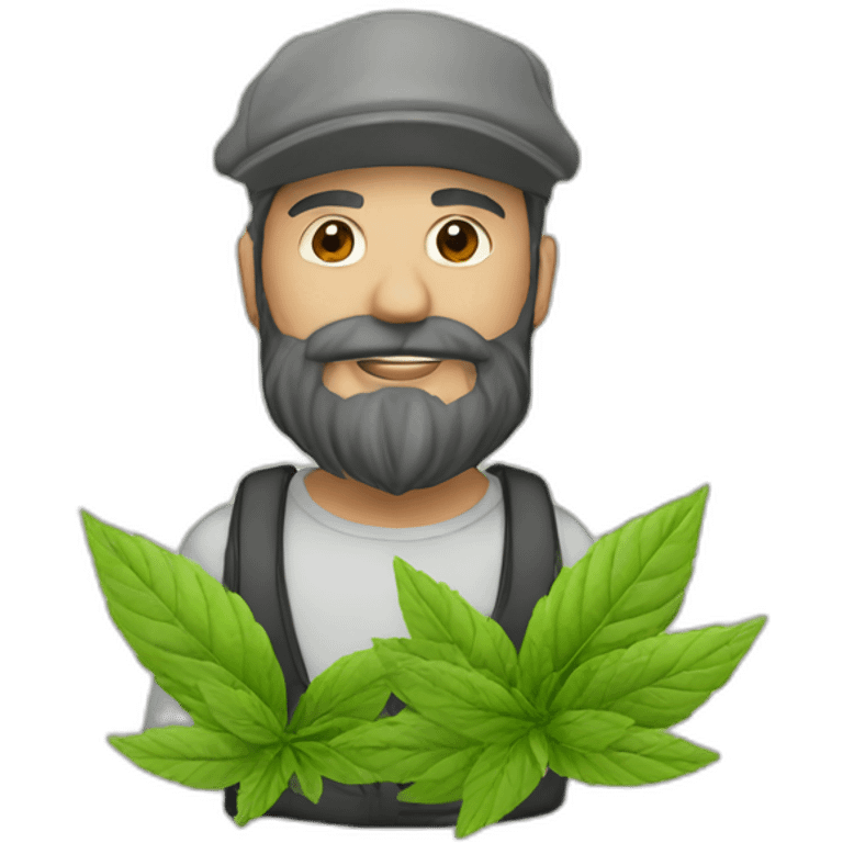 Herb vaper emoji