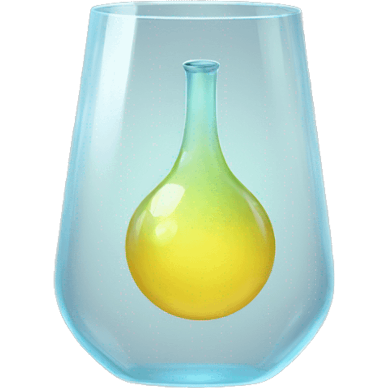 futuristic glass emoji