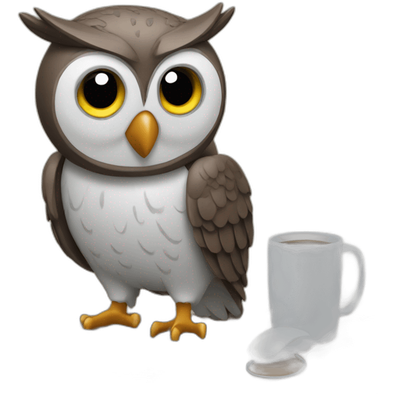 owl-in-front-of-a-computer emoji