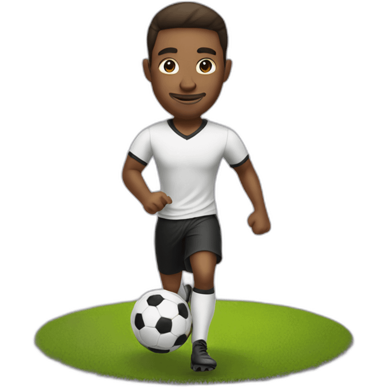 man playing soccer emoji