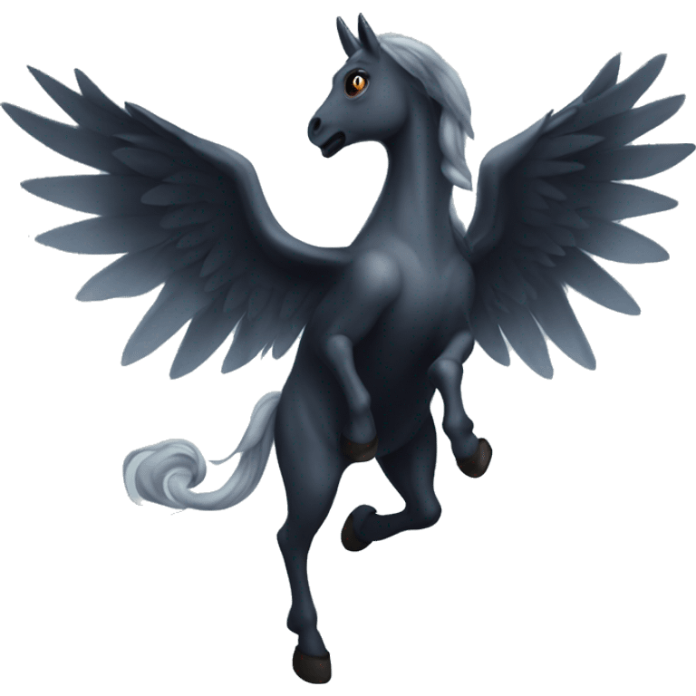 dark ghost pegasus emoji