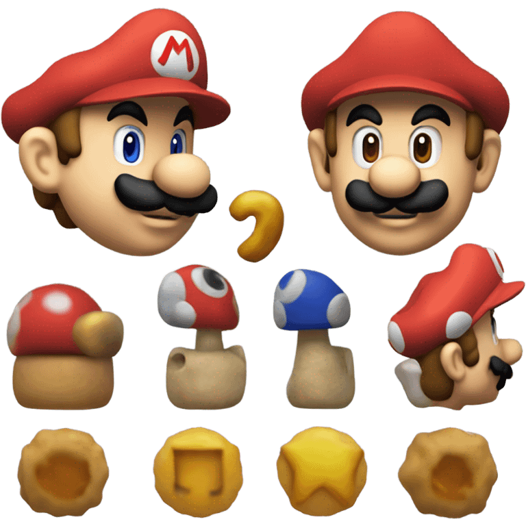 mario from super mario 64 emoji