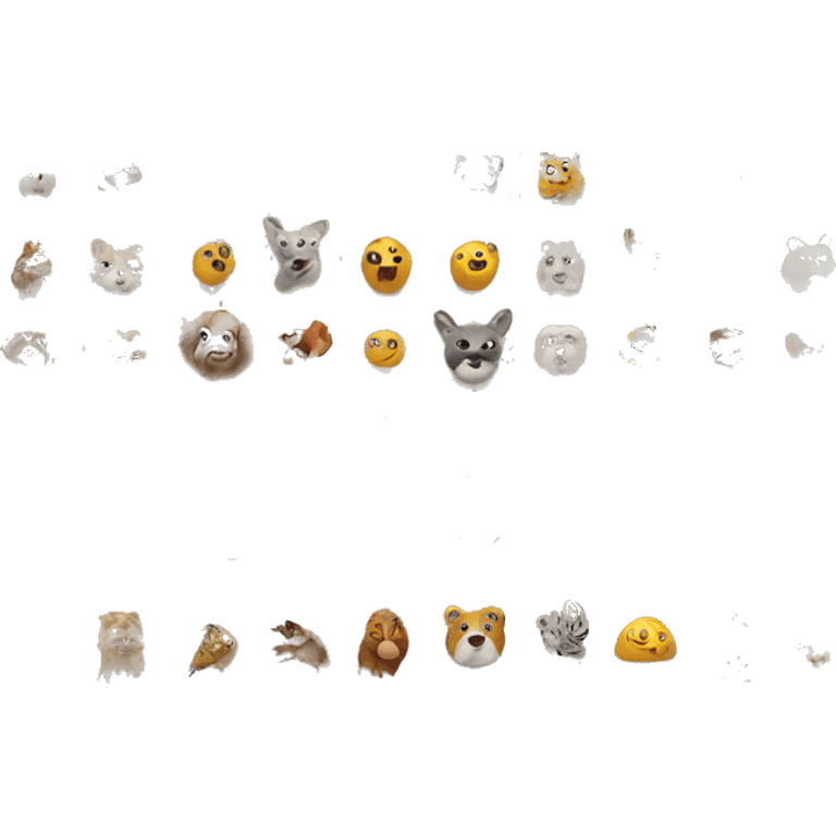 5 random emojis from the animals and nature section emoji