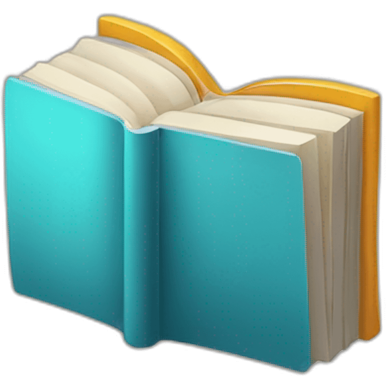 library book icon 3d fantastic emoji