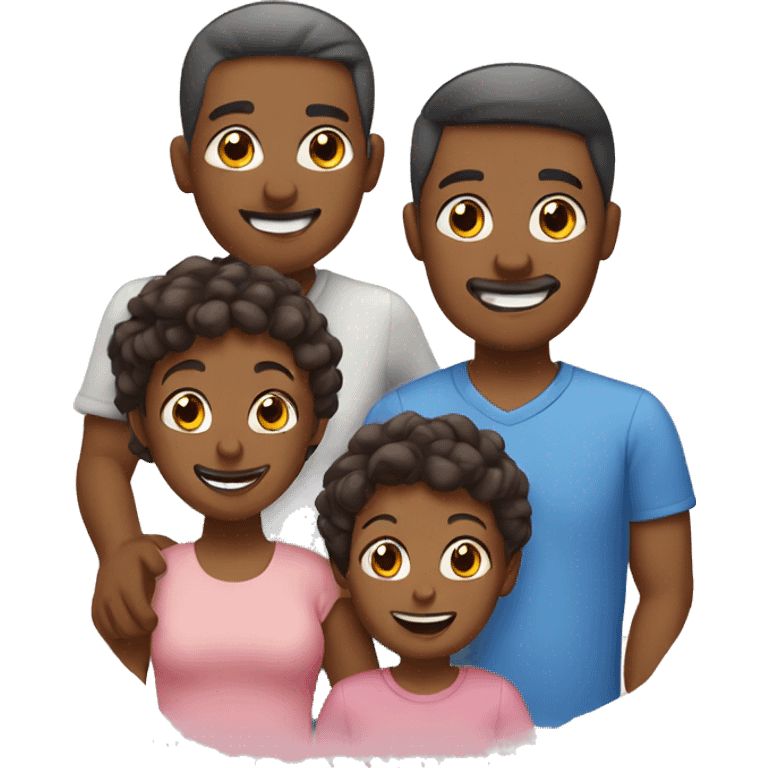 family of five emoji