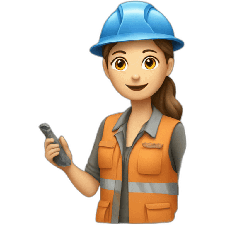 Woman geologist emoji