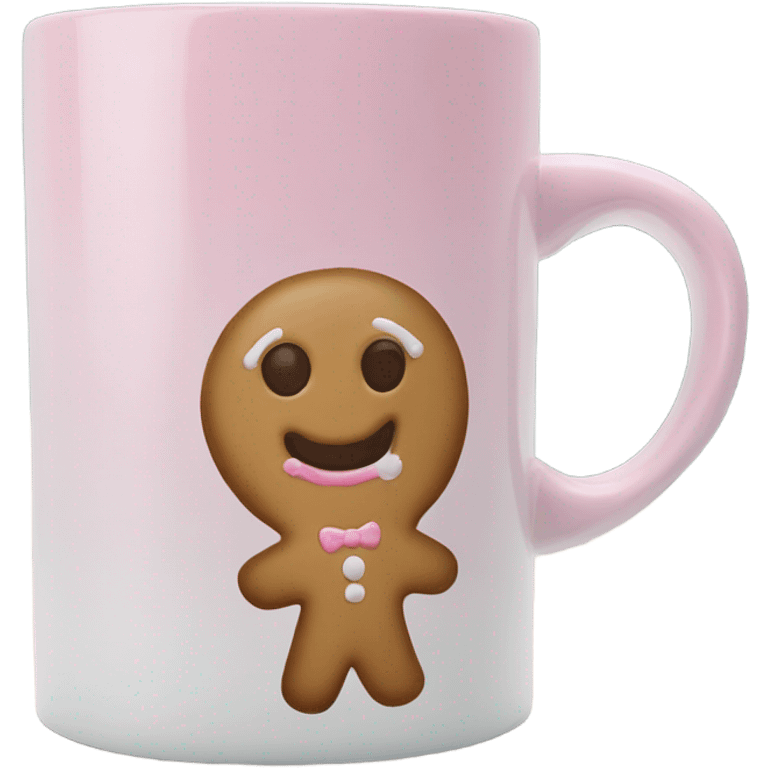 Pastel Gingerbread mug mug  emoji