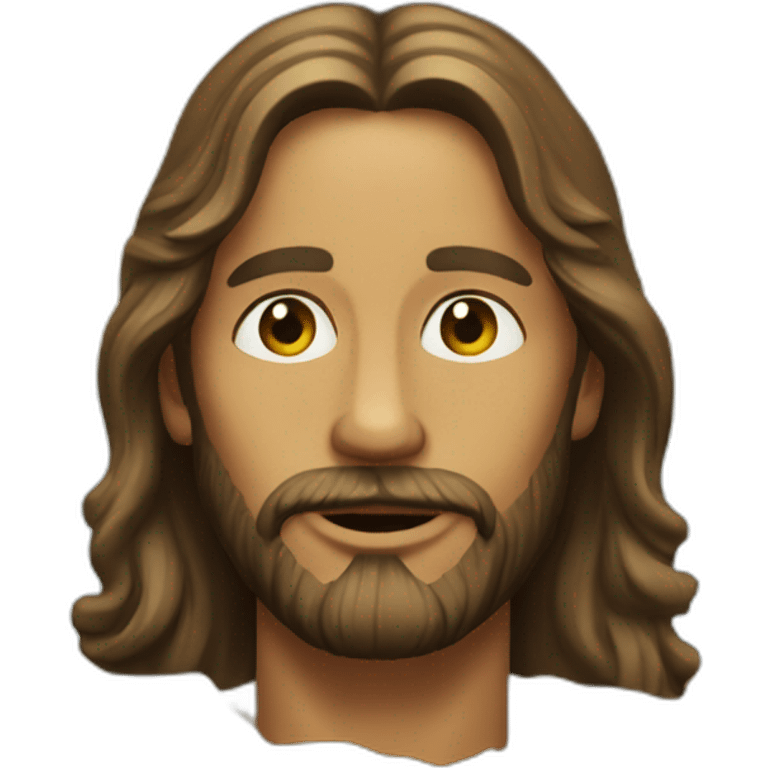 jesus at the beach emoji