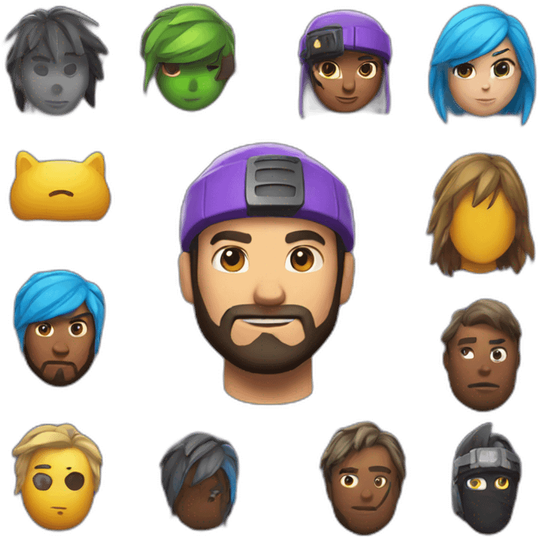 Logo fornite emoji