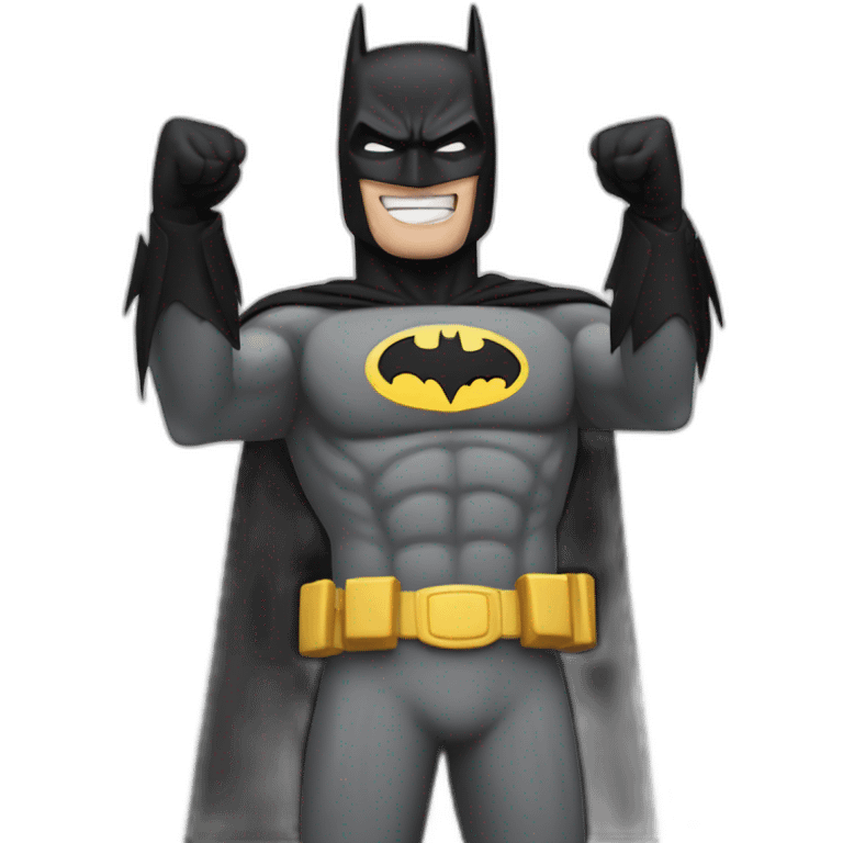 batman salutation emoji