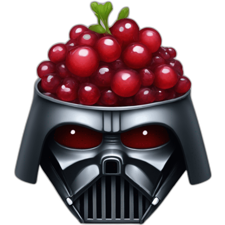 Dark vador boit une grenadine emoji