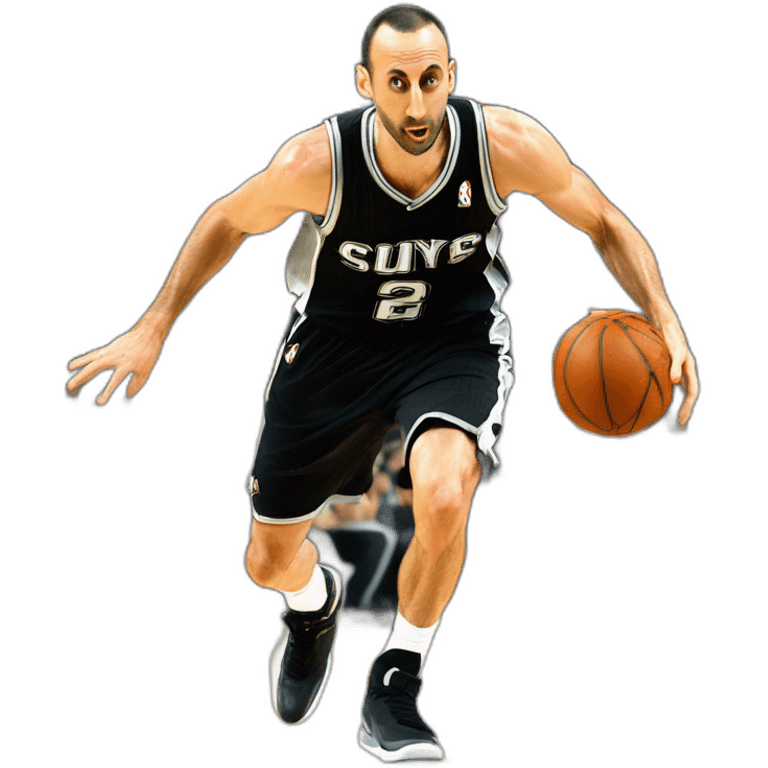 Manu ginobili dribbling emoji