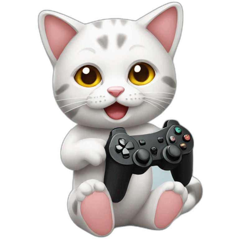 gatinho gamer emoji