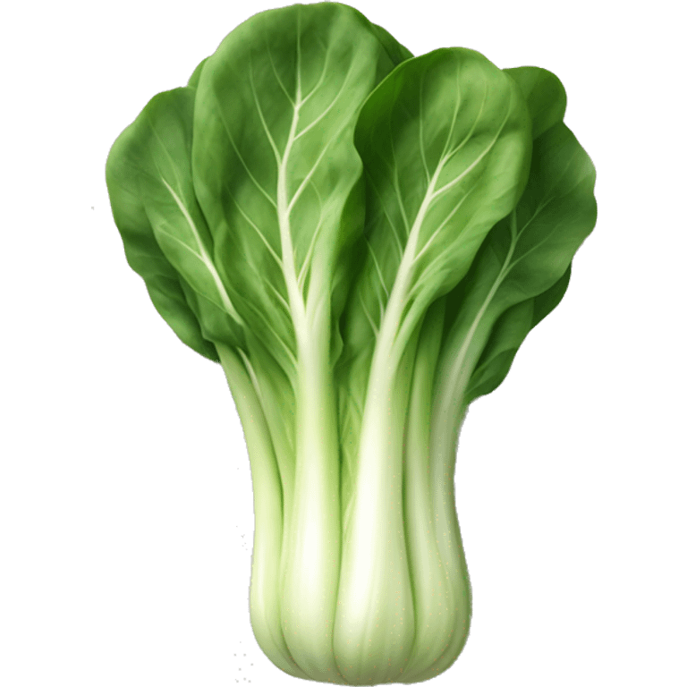 a single piece of bok choy emoji