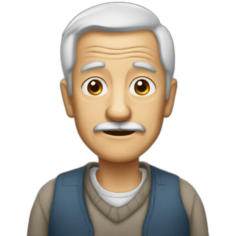 real old man emoji