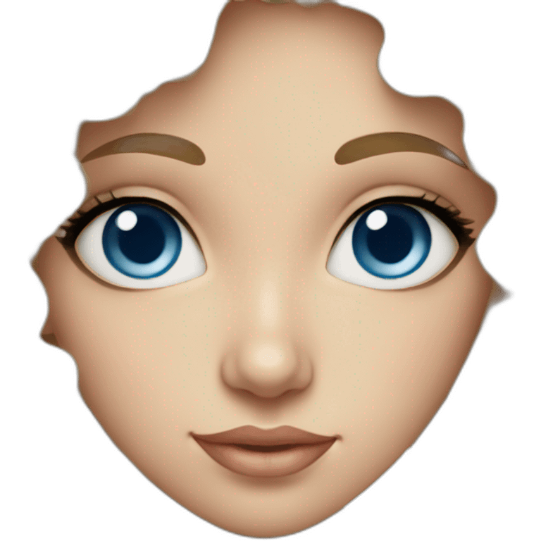 Russian-girl-blue-eyes-curly emoji