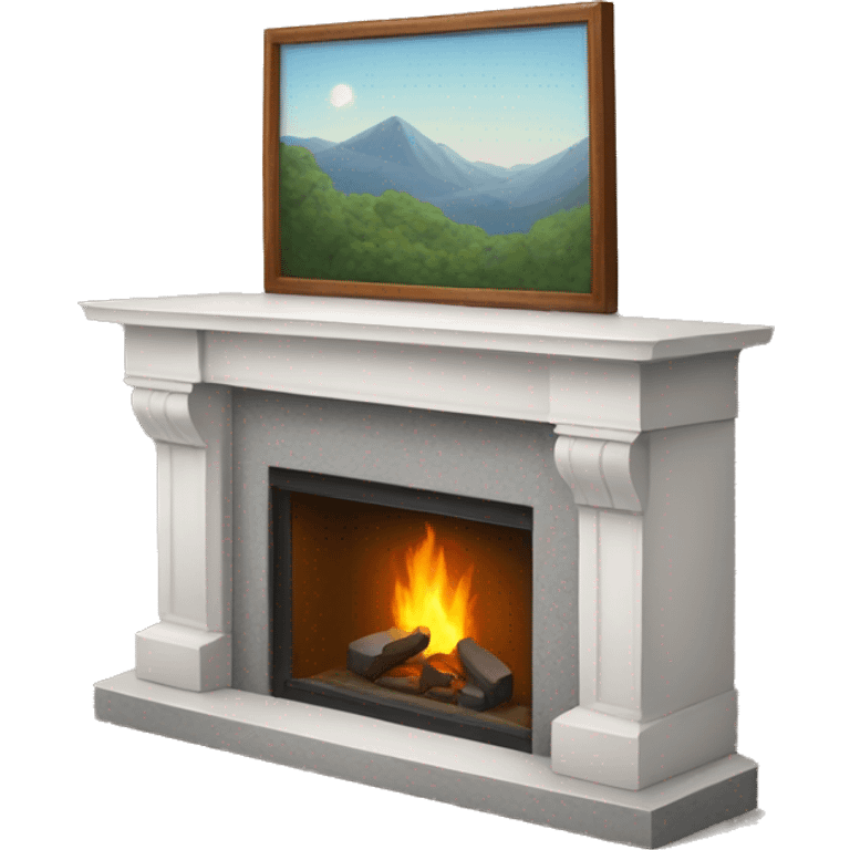 fireplace mantle emoji