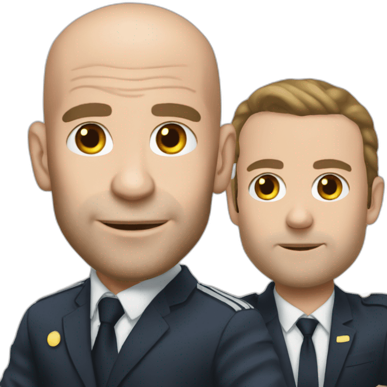 zidane x macron emoji