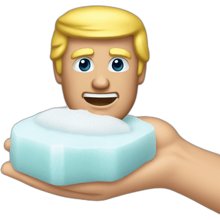 trump-holding-soap emoji