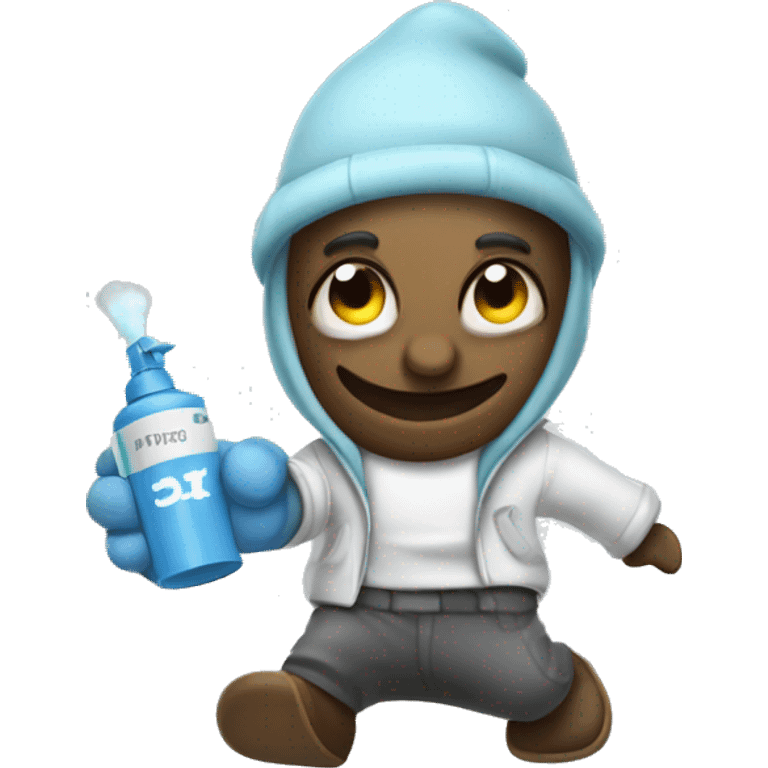 Anthropomorphic febreez spray emoji