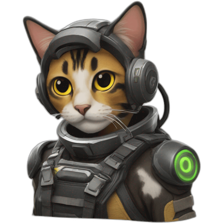 Octane Apex Legends with a cat emoji