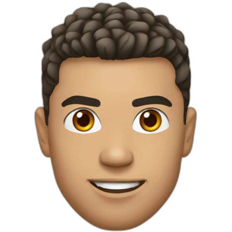 Ronaldo face emoji