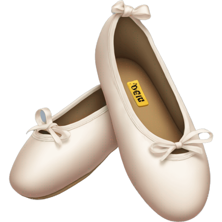 Black ballet shoes emoji