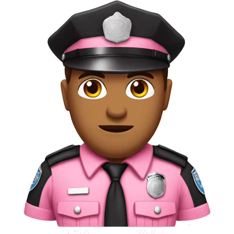 Pink cop  emoji