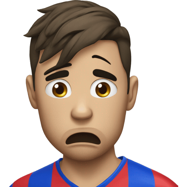 Cruz azul player crying emoji