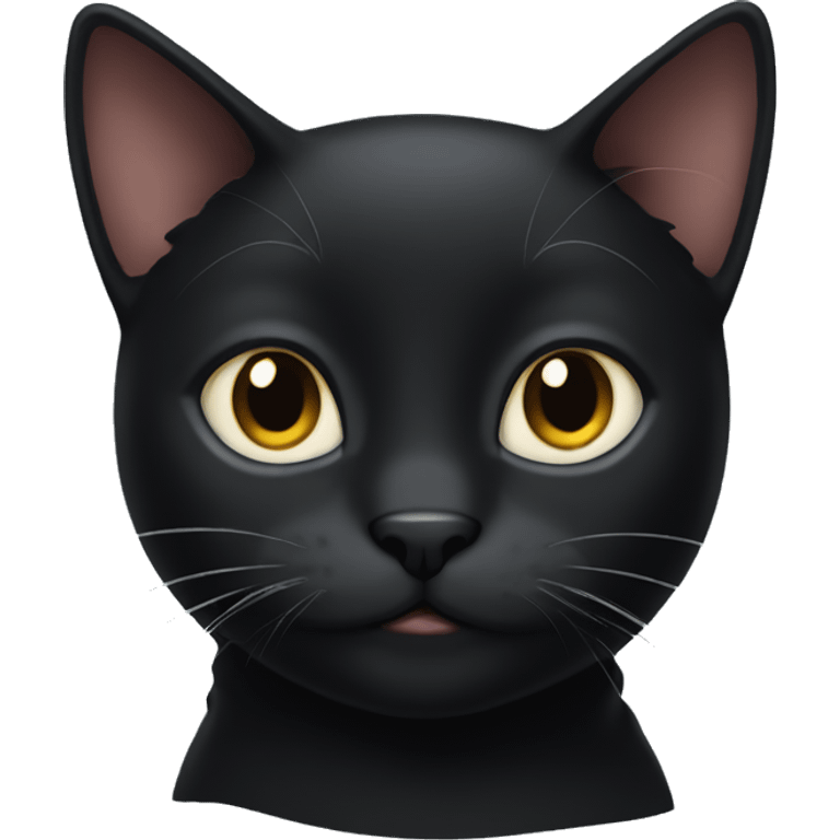 Black cat emoji