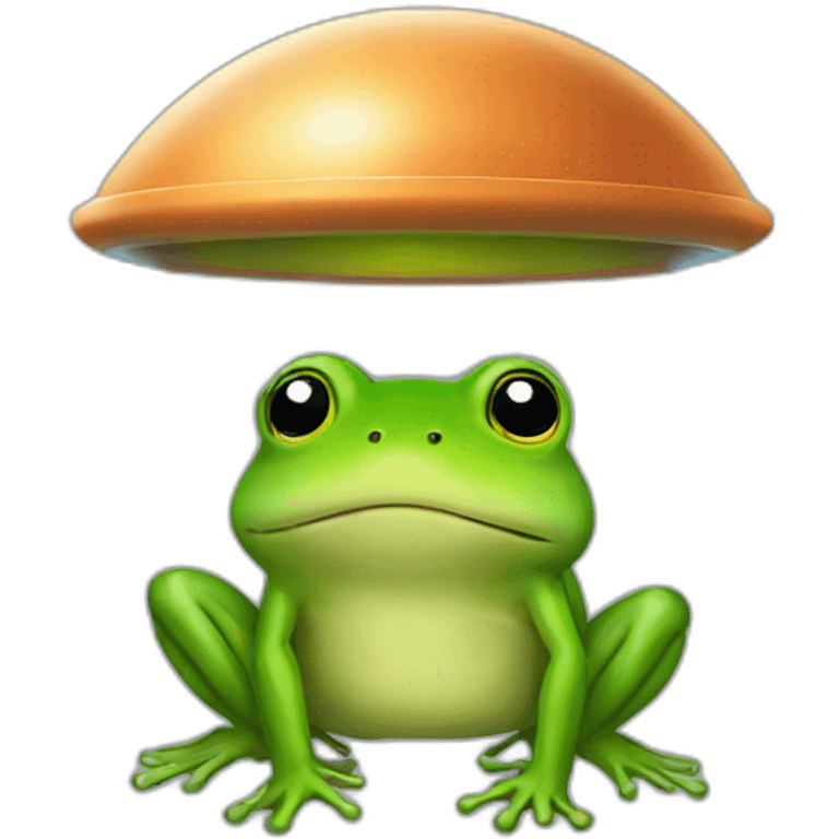 frog in ufo emoji