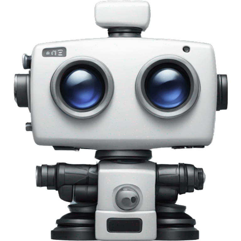 video camera robot emoji