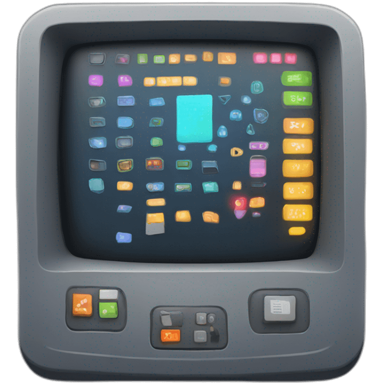 90s command terminal app icon emoji