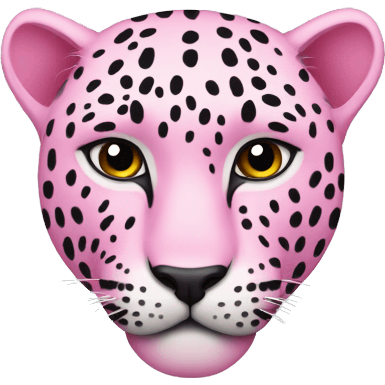 Pink jaguar emoji