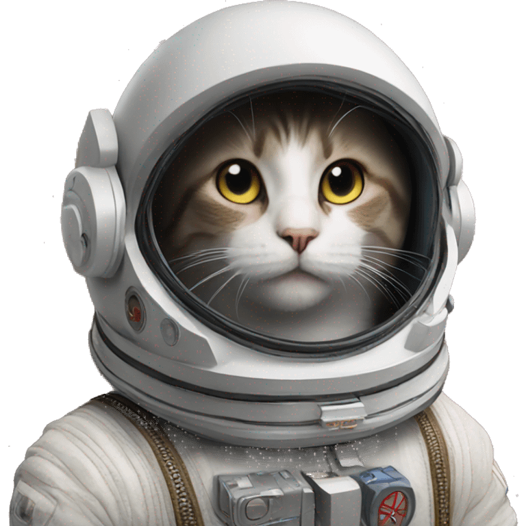 A Cat in space emoji