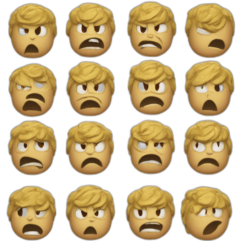 Angry bords game emoji