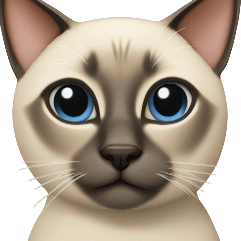 Siamese cat emoji