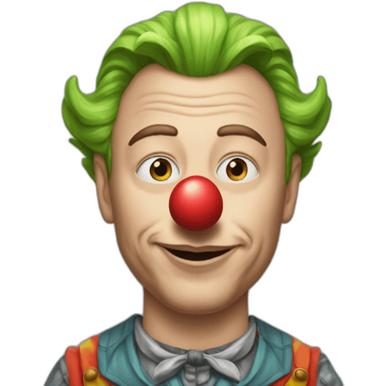 elon-musk-as-a-clown emoji