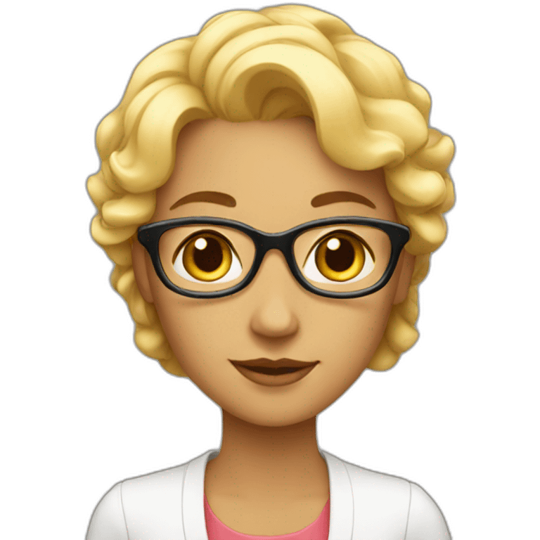 Smart Lady emoji